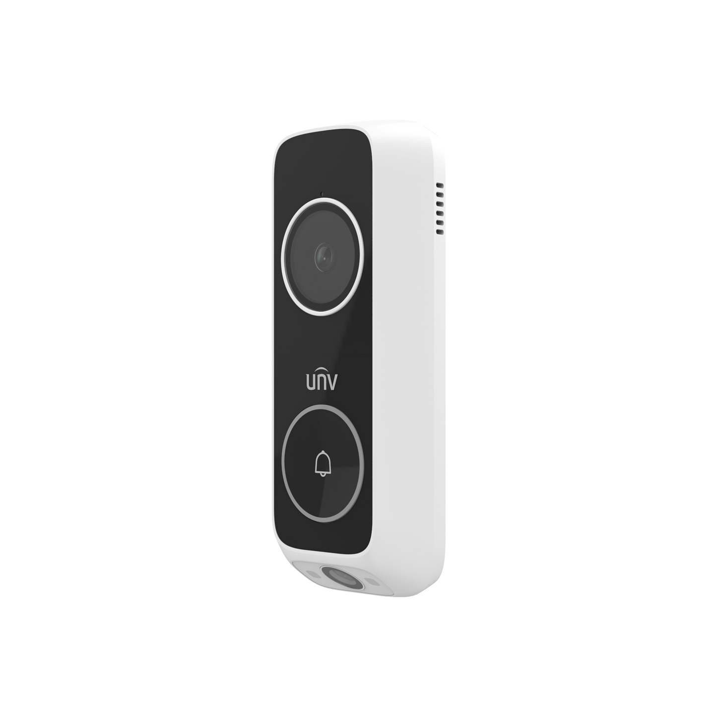 UNV Dual Camera Video Doorbell, 3MP + 2MP, Motion/Human/Package Detection, True HDR & DWDR, Built-in 8GB eMMC,