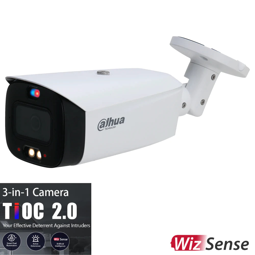 DAHUA 5MP TIOC 2.0 ACTIVE DETERRENCE BULLET FIXED CAMERA
