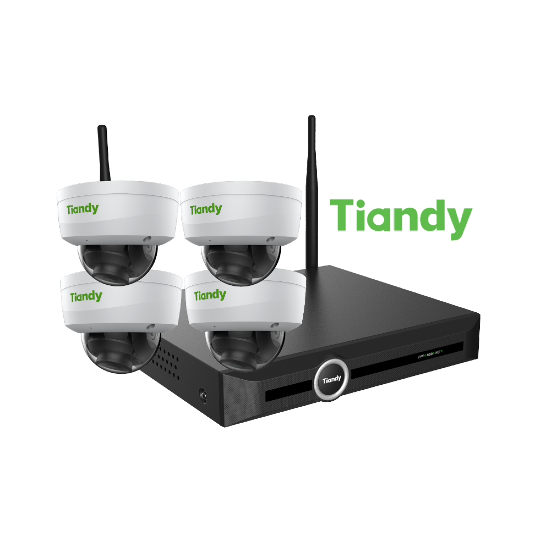 TCKITC32KNWF - 2MP WiFi Dome 4 Camera Kit
