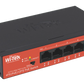 WI-TEK ECONOMIC 4 PORTS POE SWITCH