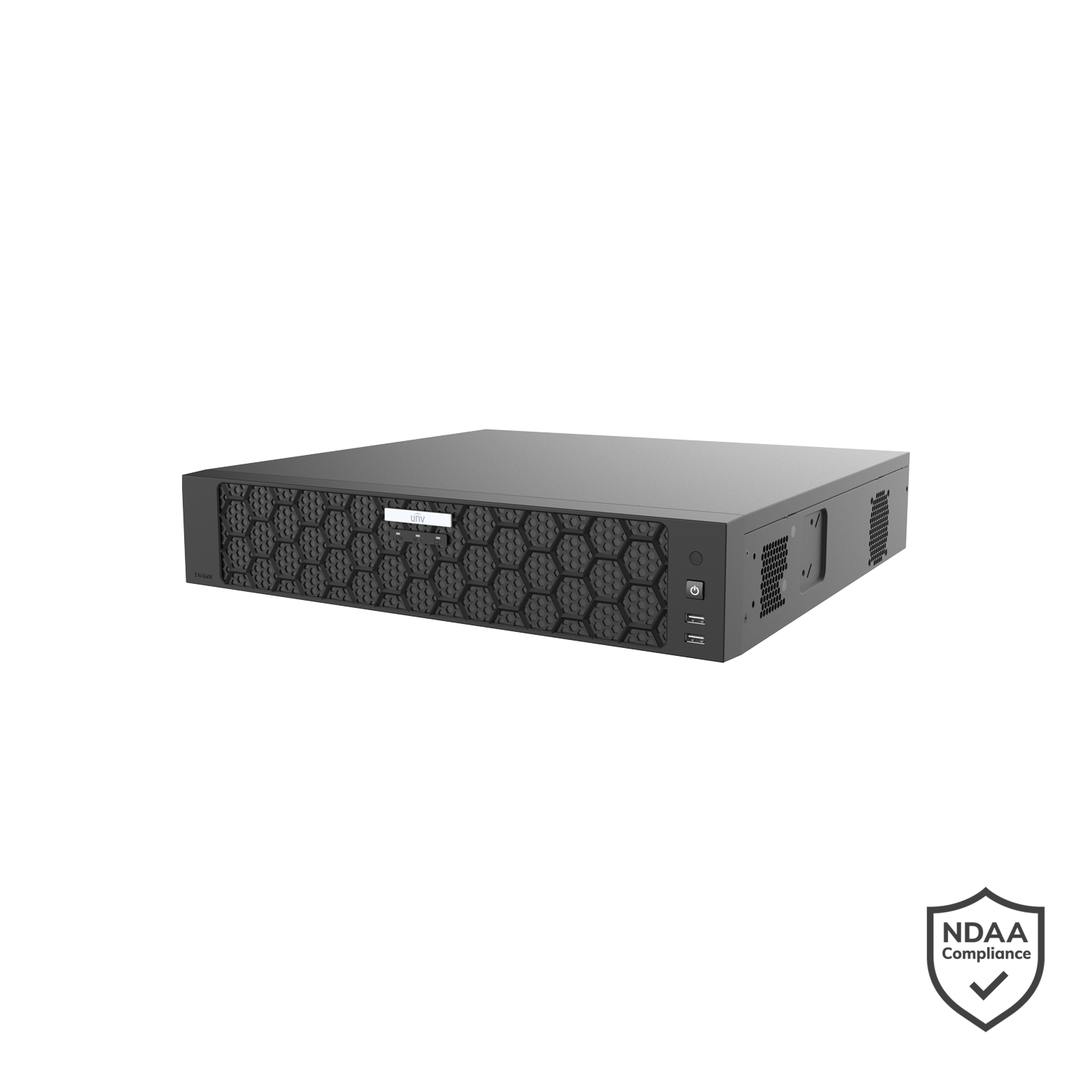 Uniview 64ch SeekFree NVR, record up to 4K resolution, support 64-channel IP input, HDMI(4K)/VGA simultaneous 