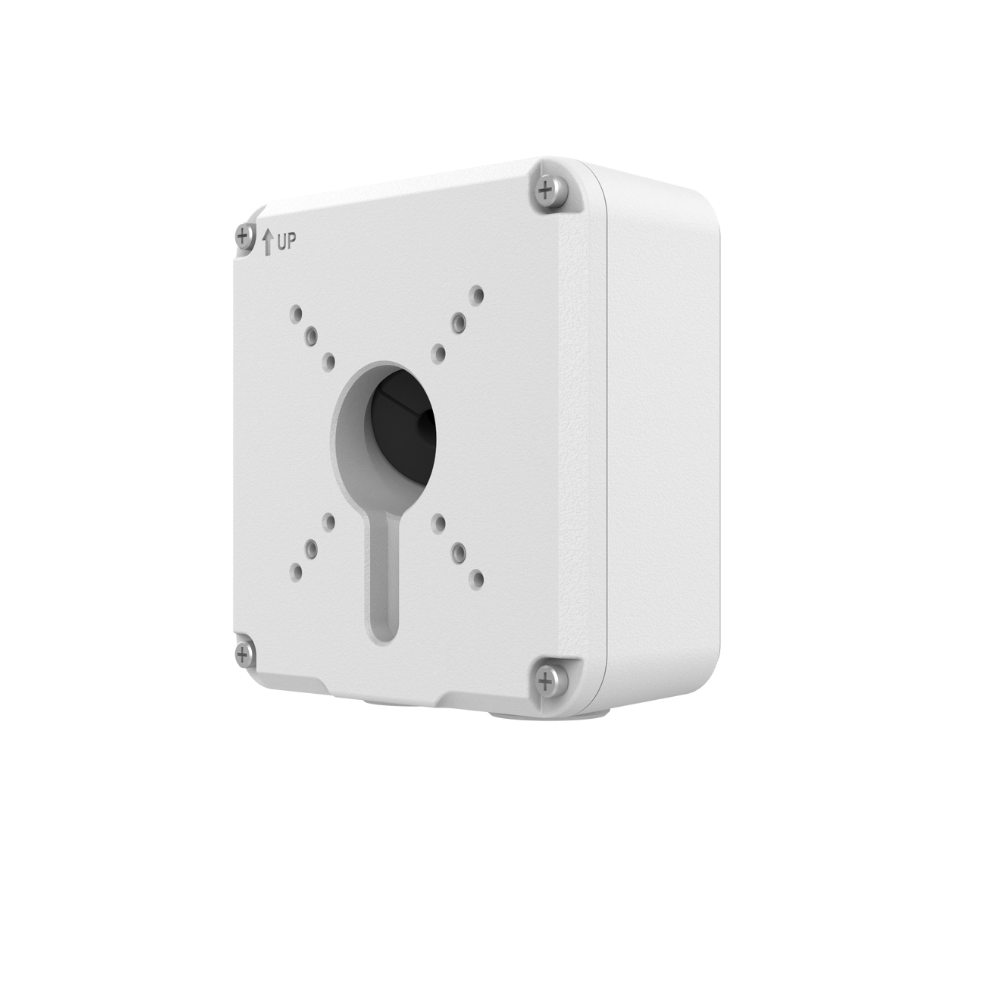 Outdoor or indoor cable junction box for IPC-P1EX series PTZ dome camera - White