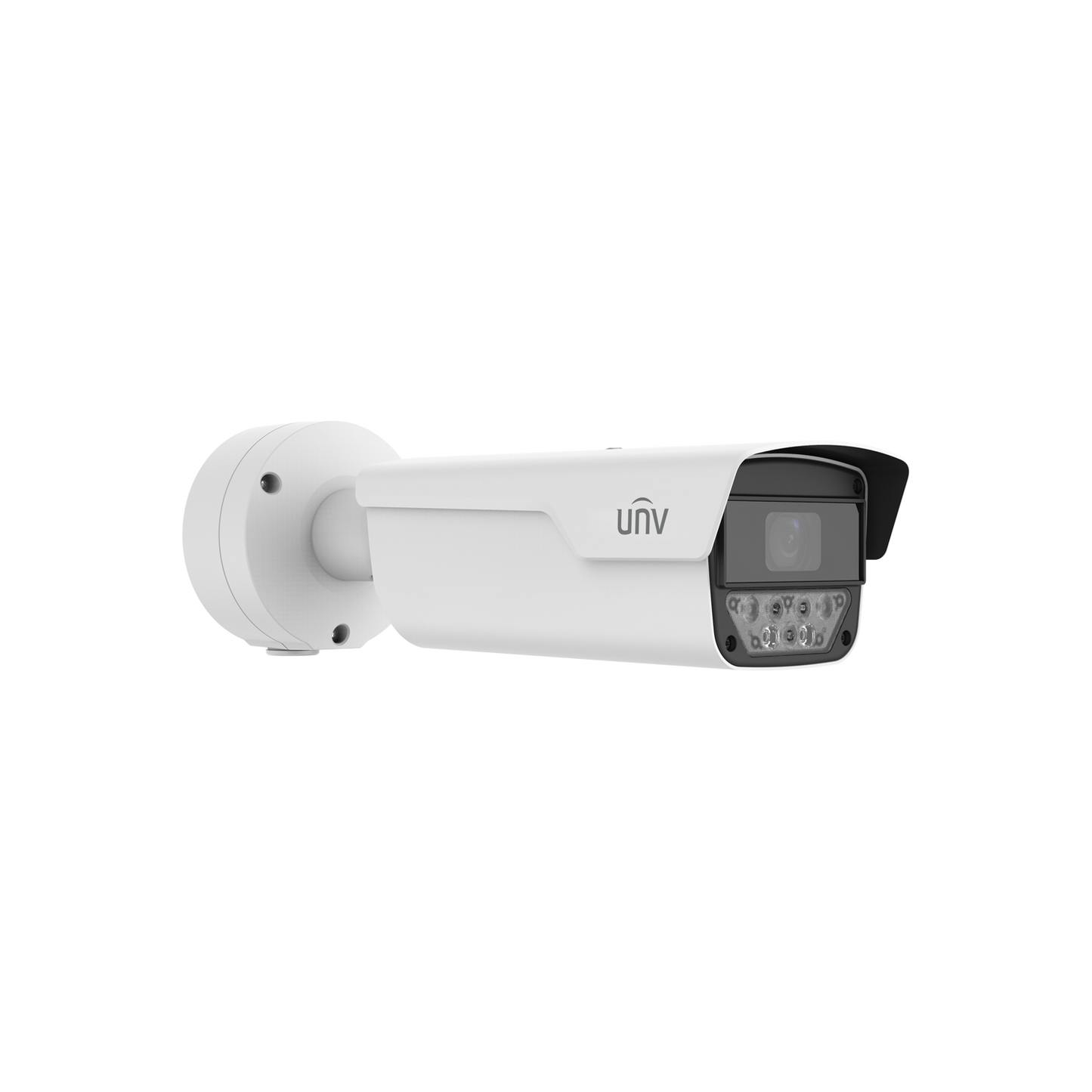 Uniview 4MP LPR Bullet, 2.8-12mm Motorised Lens, 5 IR LEDs 50m illumination distance, 60fps, Vehicle & Plate R
