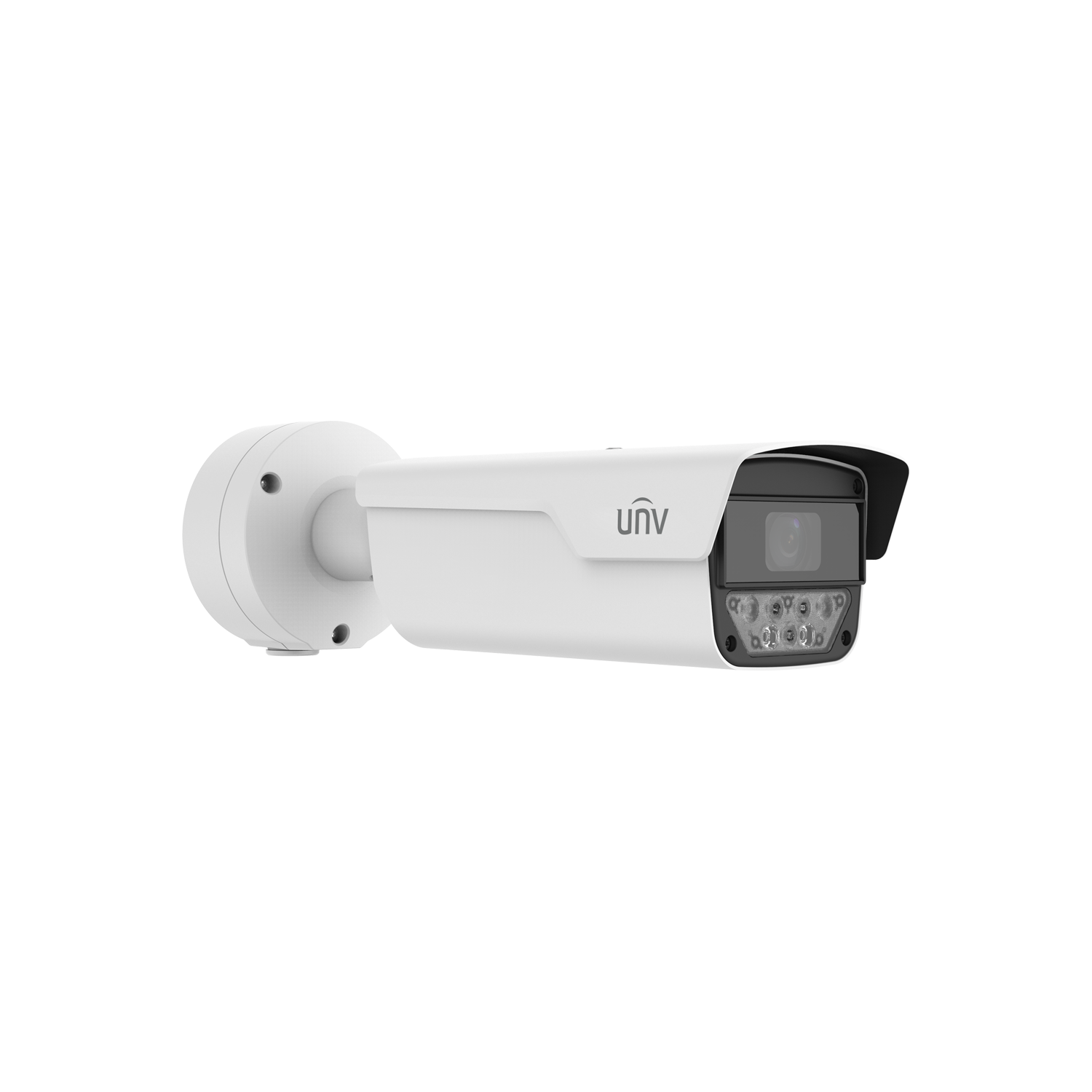 Uniview 4MP LPR Bullet, 2.8-12mm Motorised Lens, 4 IR LEDs 50m illumination distance, 60fps, Vehicle & Plate R
