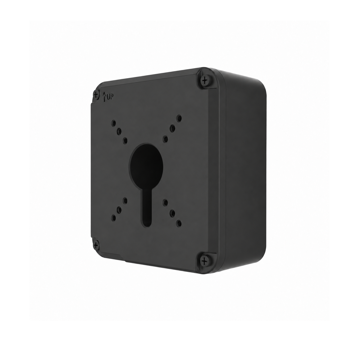 Outdoor or indoor cable junction box for IPC-P1EX series PTZ dome camera - Black