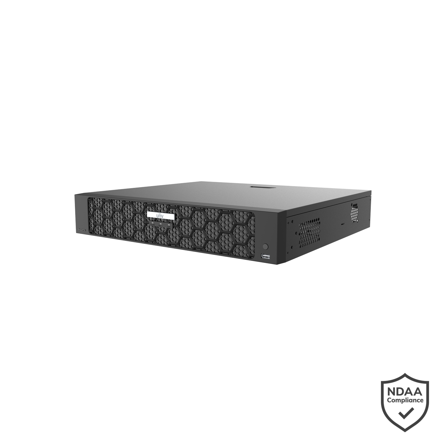 Uniview 32ch NVR Record Up to 16MP, HDMI(4K), 4-SATA HDD Bays Up to 16TB for each disk, P2P, Ultra 265/H.265/H