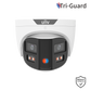 Uniview  8MP Double-Light Alarm Binocular Eyeball Network Camera - White