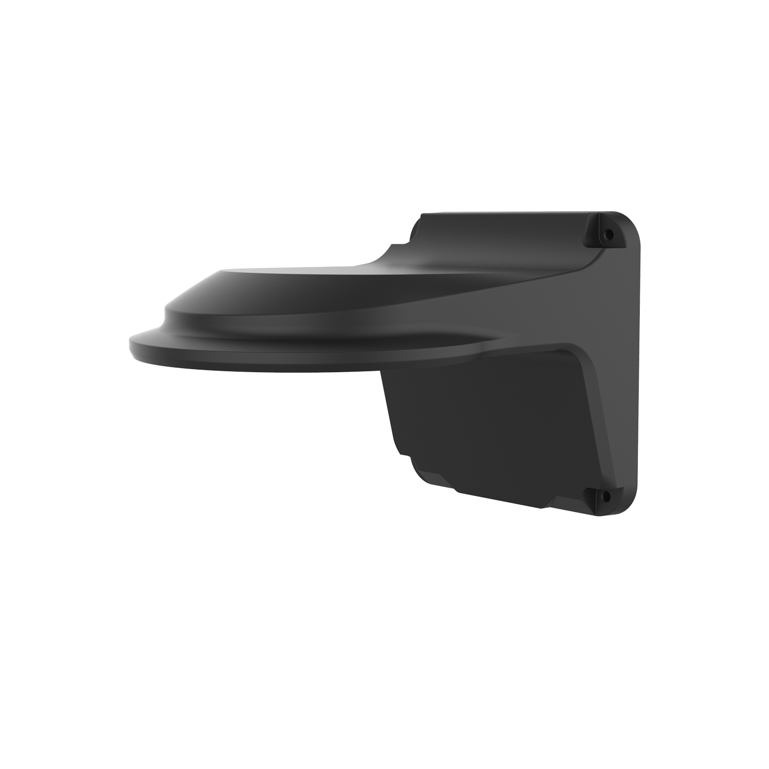 Wall Mounting Assembling Bracket for 3 Inch Hemisphere - Black