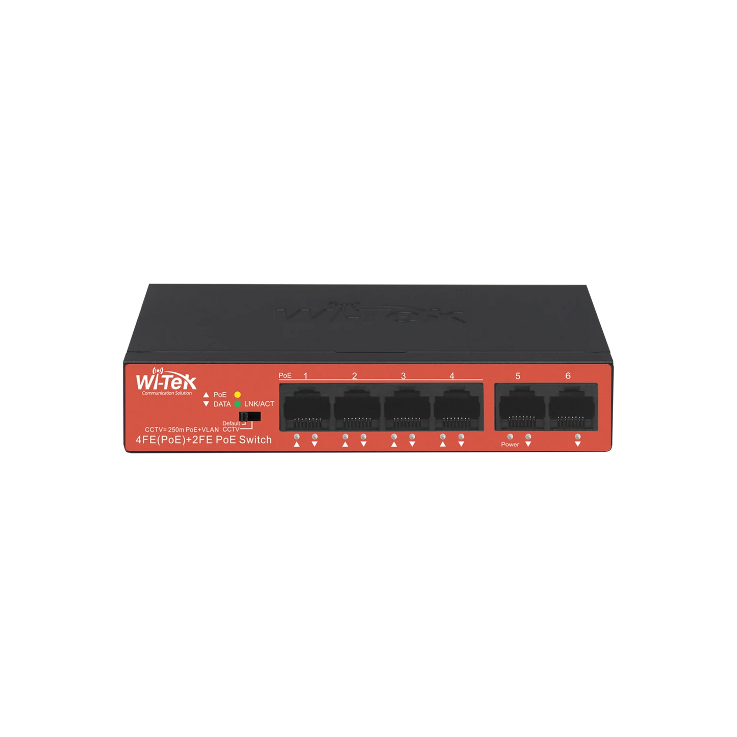 WI-TEK ECONOMIC 4 PORTS POE SWITCH