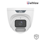 Uniview 6MP OwlView Series Fixed HD ColorHunter Turret, 2.8mm, SD Card, WDR, Warm Light 30m, Built-in Mic, IP6 - White