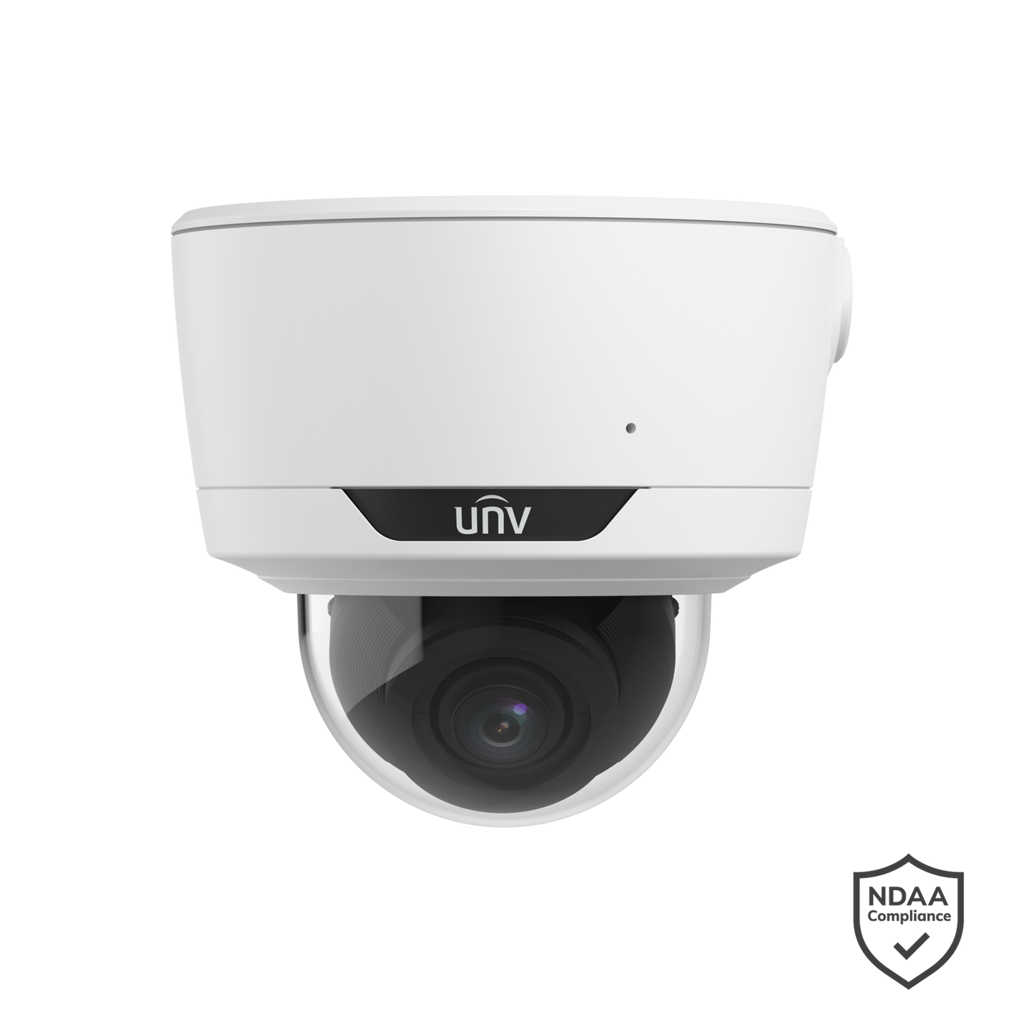 Uniview 5MP Prime II LightHunter IR VF Dome Network Camera, 2.7-13.5mm motorised lens, 130dB WDR, Smart IR 40m