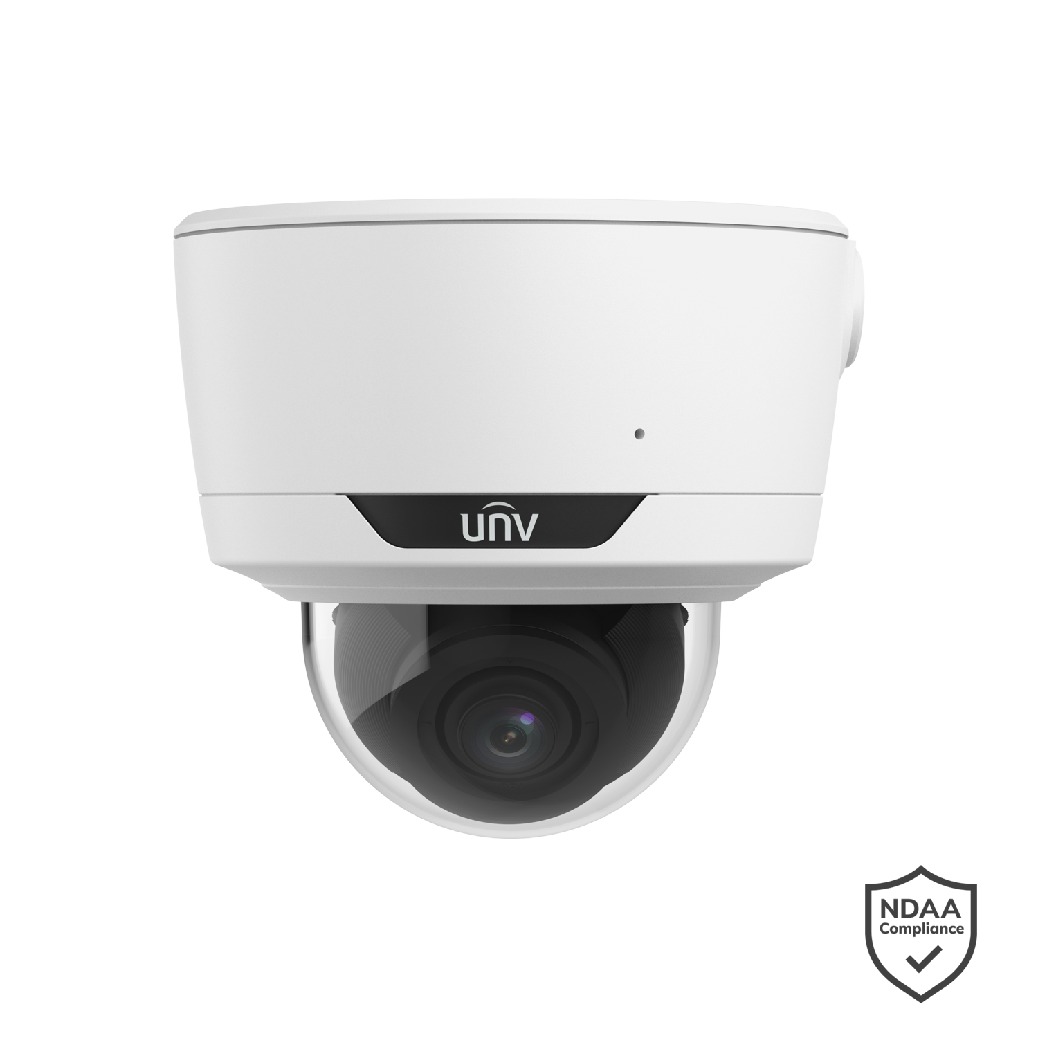 Uniview 5MP Prime II LightHunter IR VF Dome Network Camera, 2.7-13.5mm motorised lens, 130dB WDR, Smart IR 40m