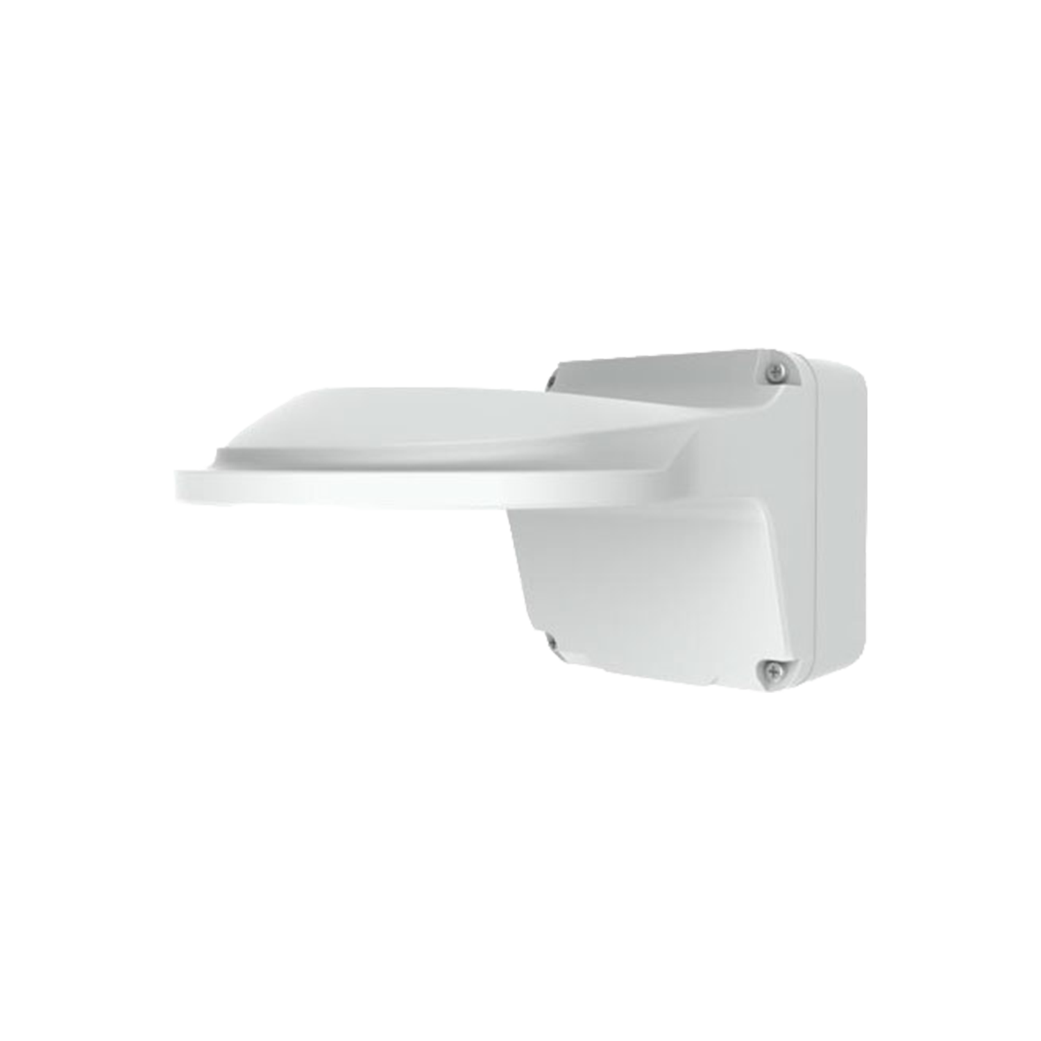 Fixed Dome Outdoor Wall Mount, wall installation for IPC36XXL series fixed dome (Extra back outlet)