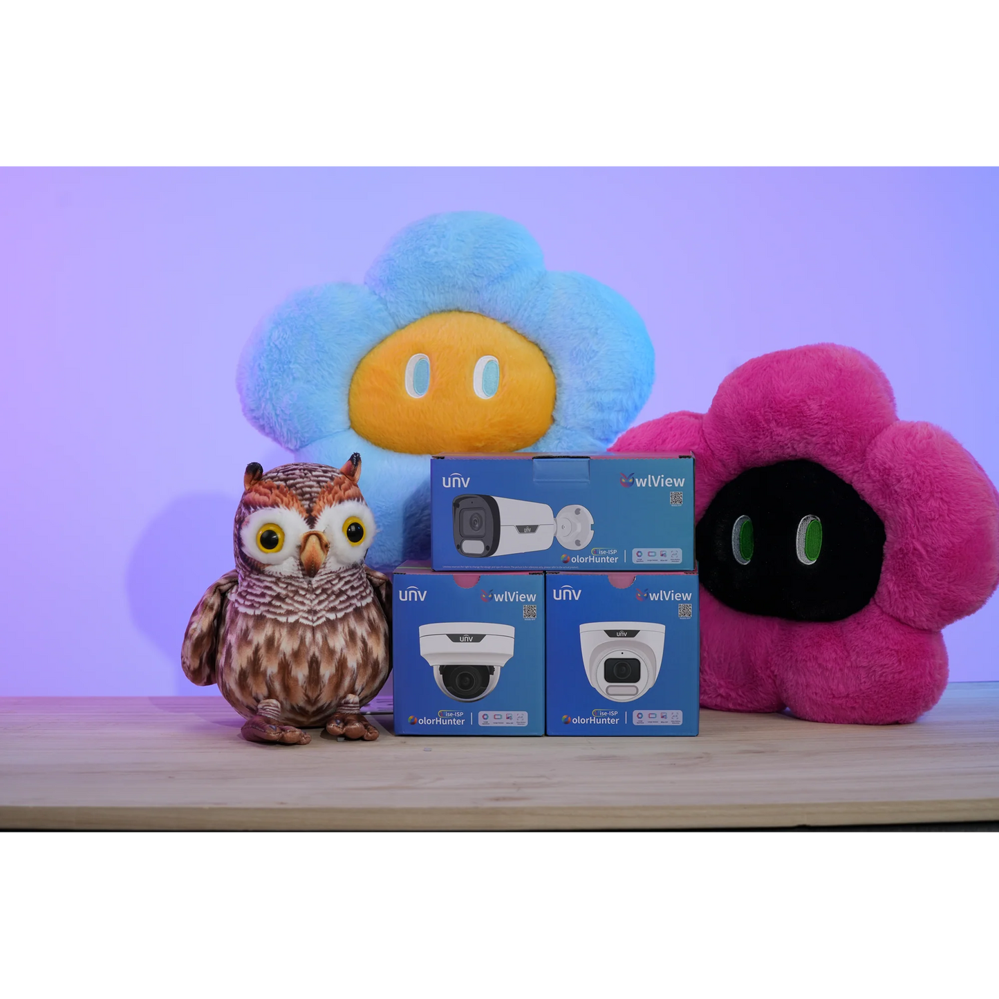UNV 4MP OWLVIEW DOME 2.8mm FIXED CAMERA