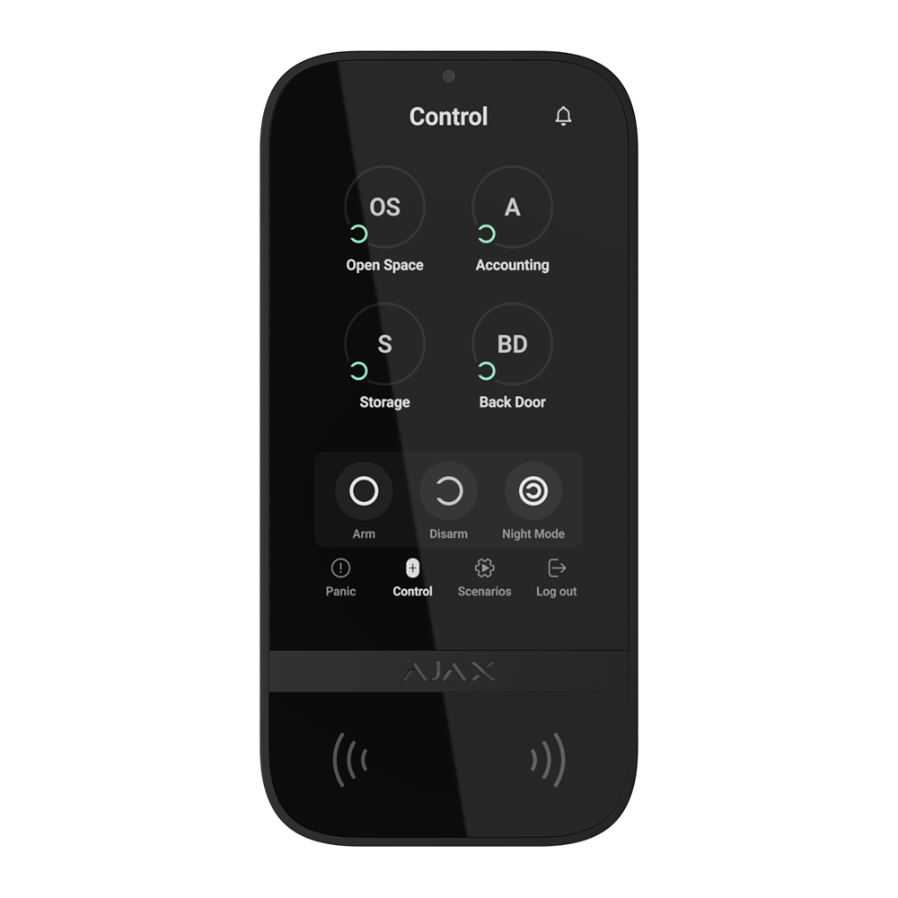 AJAKEYPTS - Wireless Keypad TouchScreen