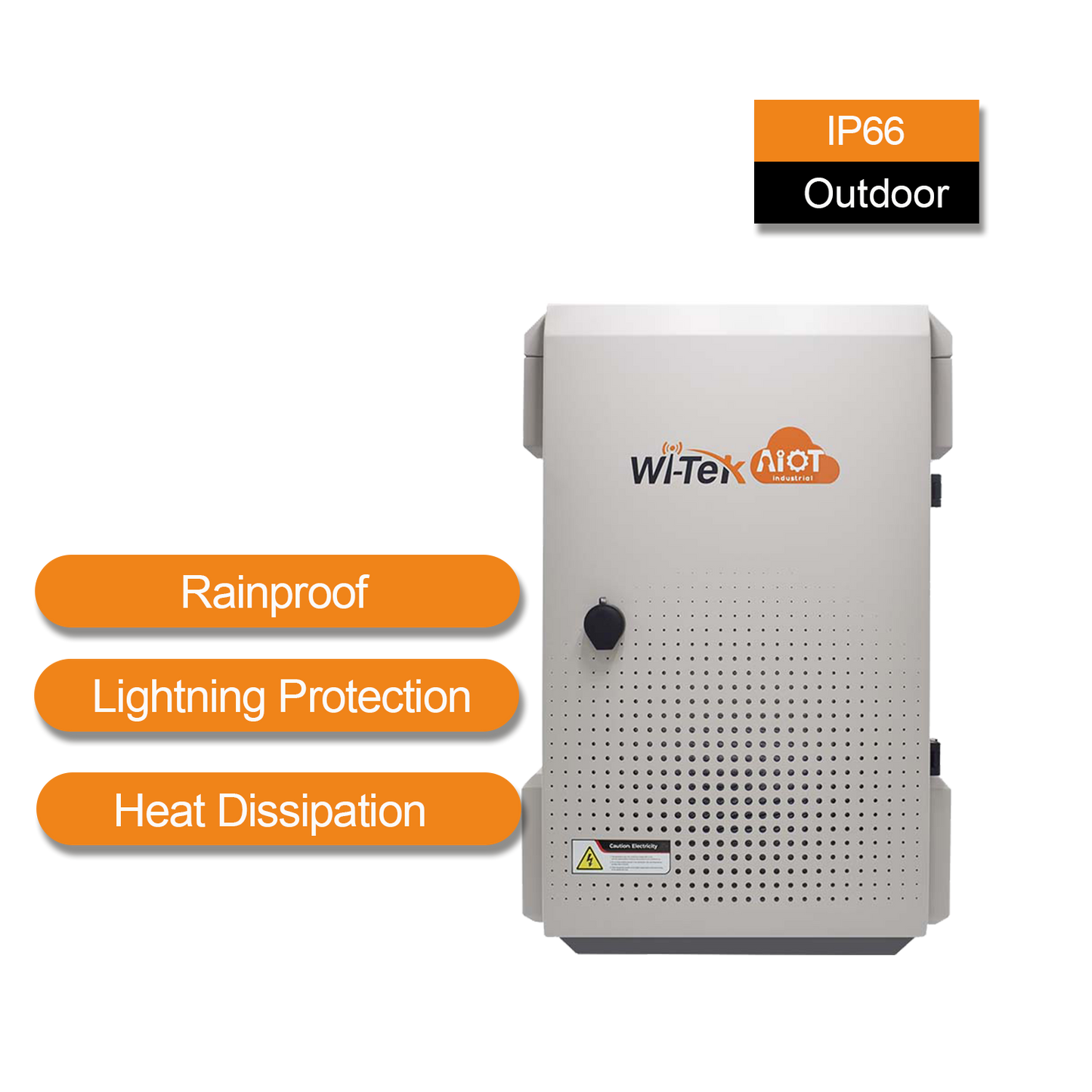 WI-IOTBOX02 - Wi-Tek Smart IoT Box IP66/IK10, 410x610x260mm