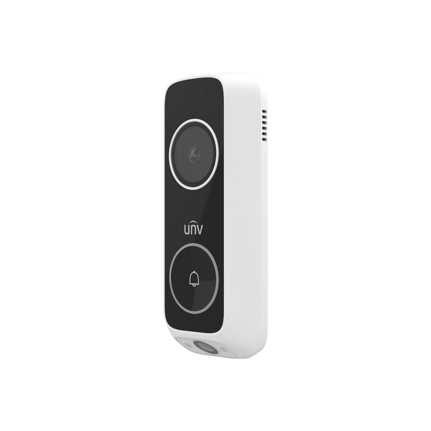 UNV Dual Camera Video Doorbell, 3MP + 2MP, Motion/Human/Package Detection, True HDR & DWDR, Built-in 8GB eMMC,