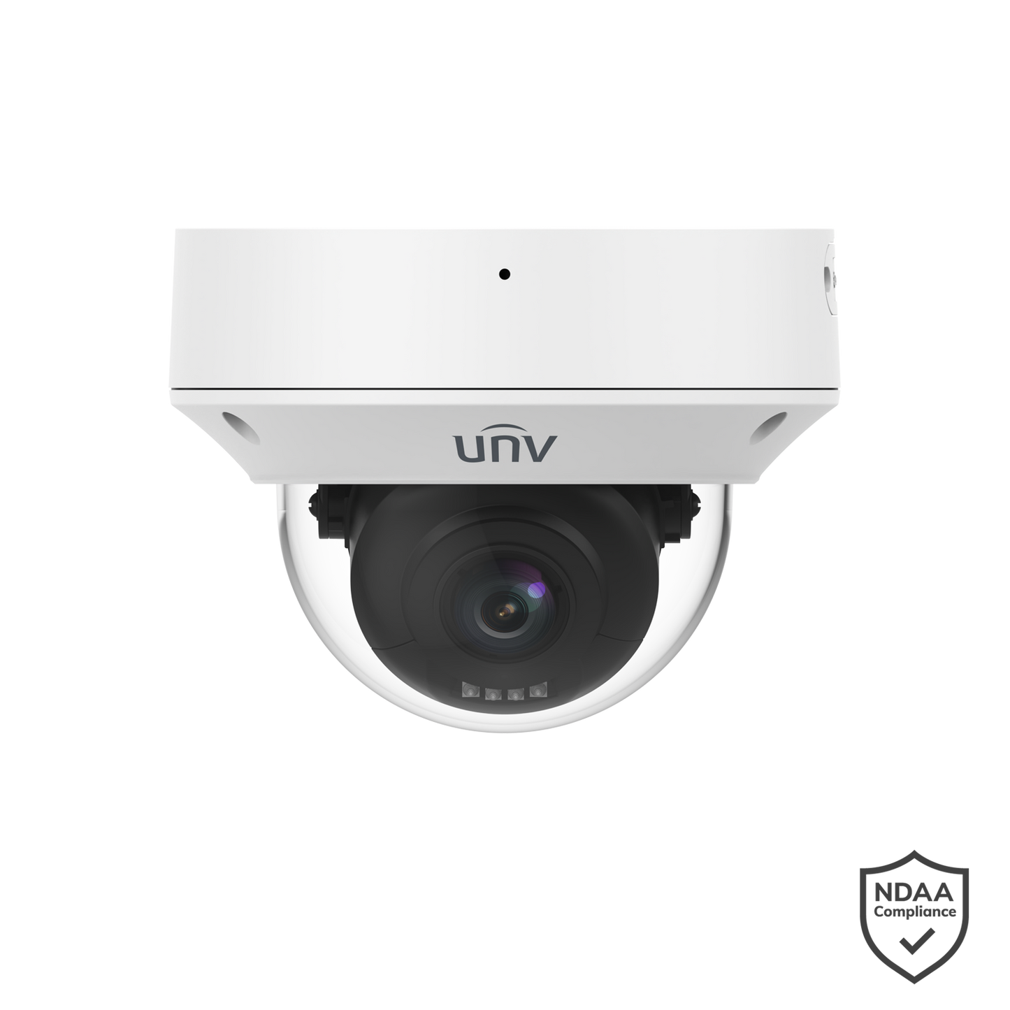 Uniview 8MP Prime Intelligent Dual Light IR VF Dome Network Camera, 2.7-13.5mm motorised lens, 120dB WDR, Smar