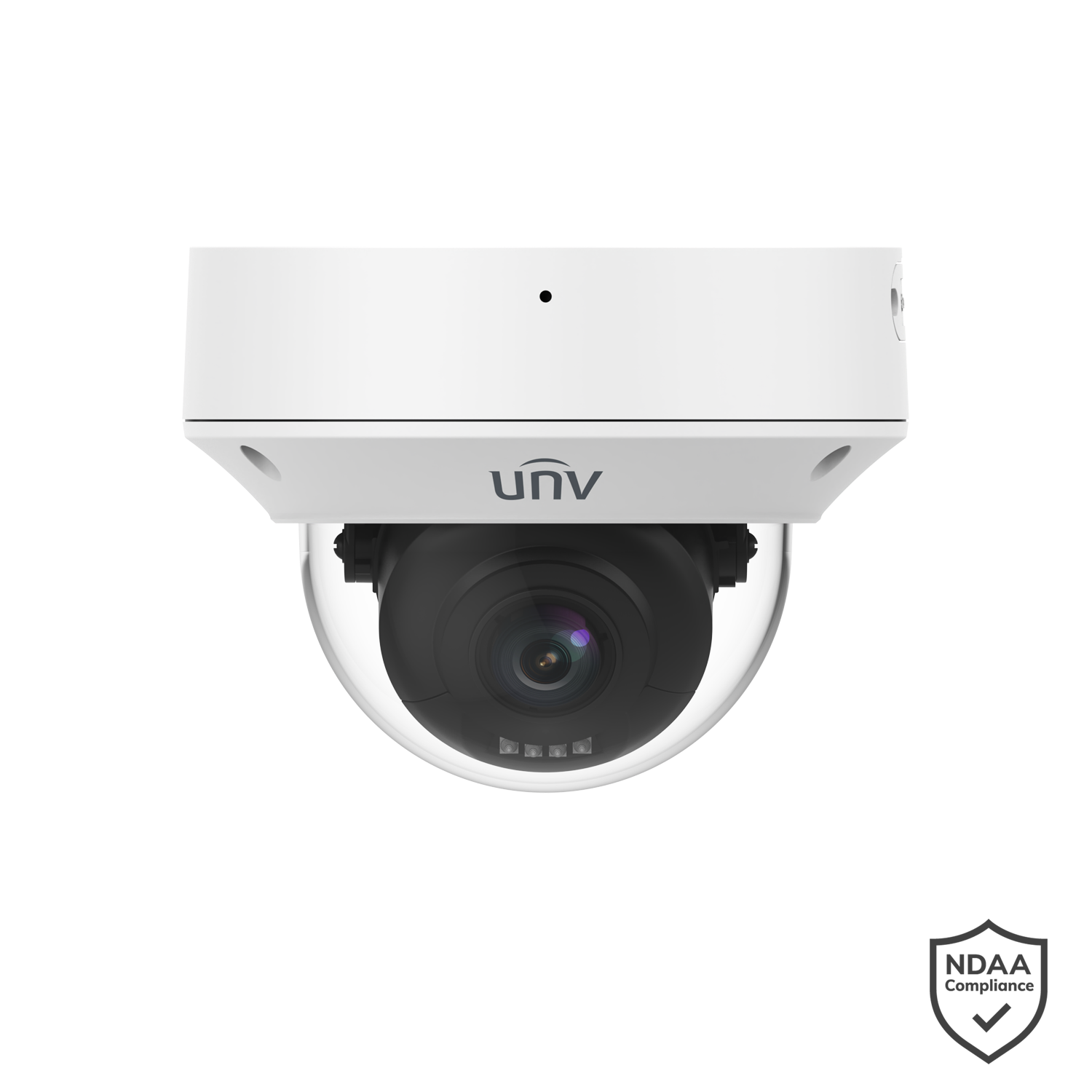 Uniview 8MP Prime Intelligent Dual Light IR VF Dome Network Camera, 2.7-13.5mm motorised lens, 120dB WDR, Smar