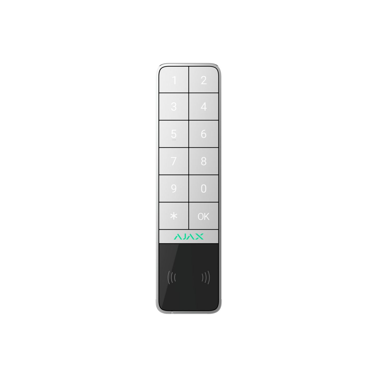 Ajax Keypad Outdoor Jeweller - White