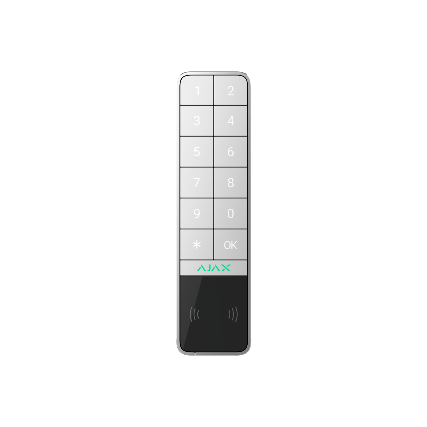Ajax Keypad Outdoor Jeweller - White