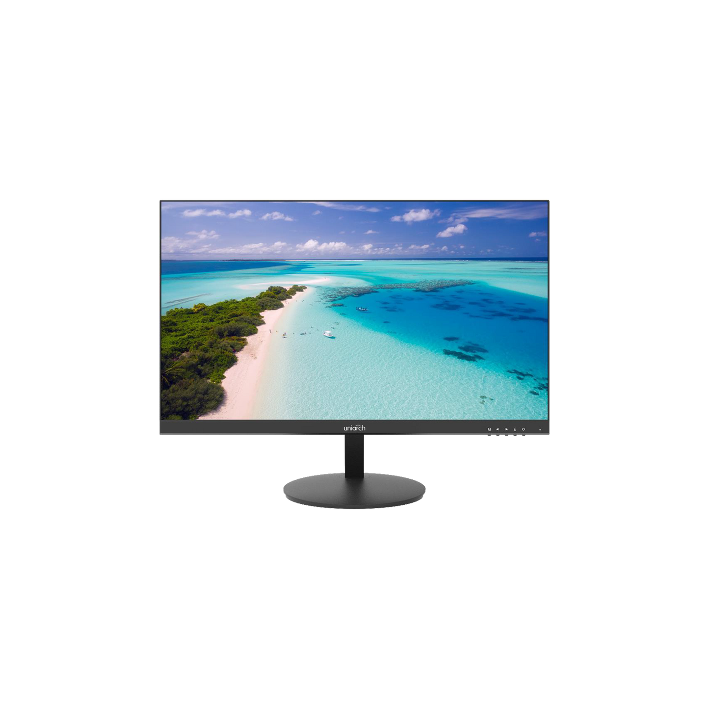 Uniarch 22" FHD (1920 x 1080) monitor premium version, 100Hz refresh rate, Ultra-thin shape and frameless view