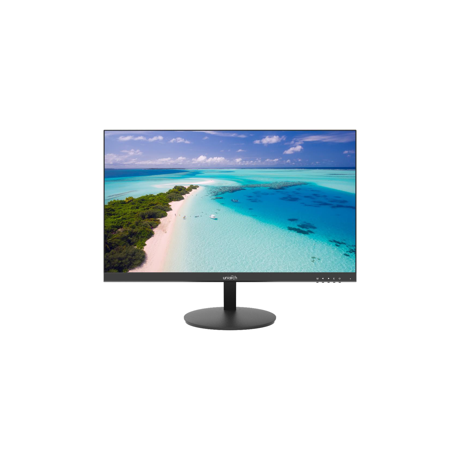 Uniarch 22" FHD (1920 x 1080) monitor premium version, 100Hz refresh rate, Ultra-thin shape and frameless view