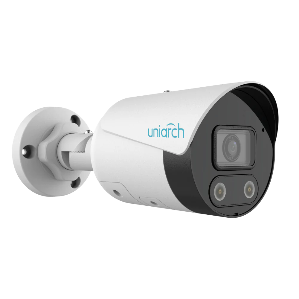 UNIARCH 8MP HD INTELLIGENT LIGHT AND AUDIBLE WARNING FIXED BULLET NETWORK CAMERA