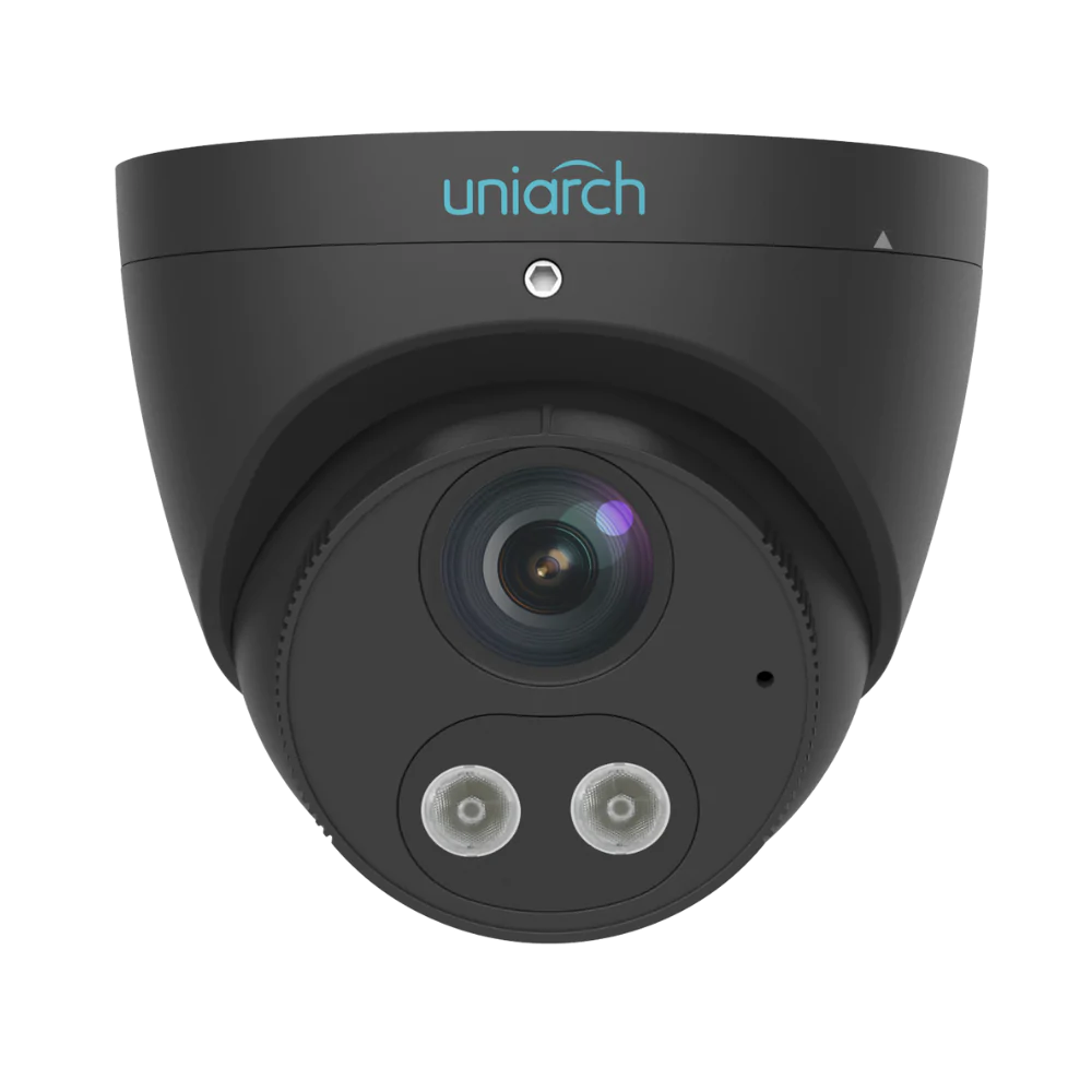 UNIARCH 8MP HD INTELLIGENT LIGHT AND AUDIBLE WARNING FIXED EYEBALL NETWORK CAMERA