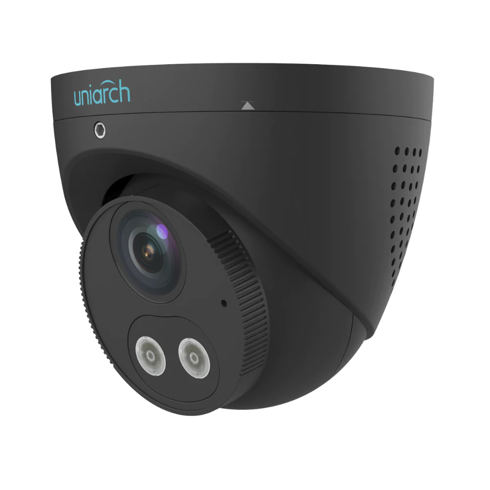 UNIARCH 5MP HD INTELLIGENT LIGHT AND AUDIBLE WARNING FIXED TURRET NETWORK CAMERA