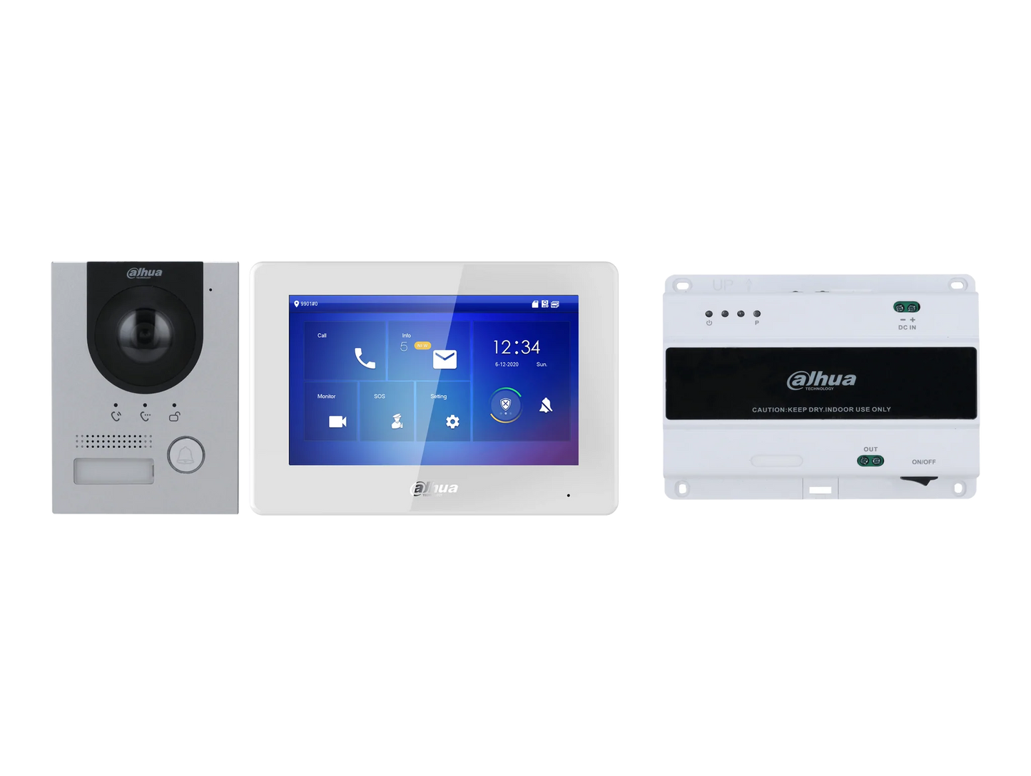 DAHUA 2-WIRE INTERCOM KIT