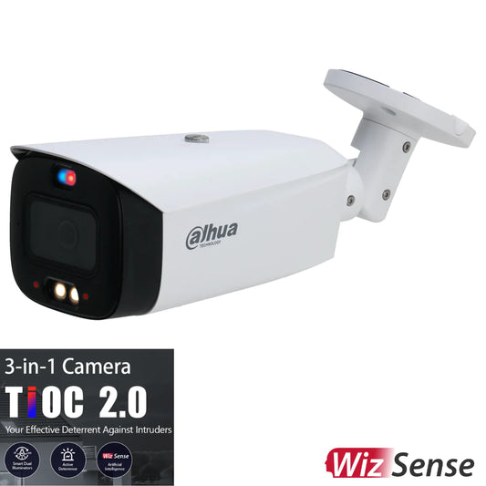 DAHUA 8MP TIOC 2.0 ACTIVE DETERRENCE BULLET FIXED CAMERA